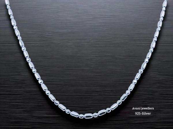 Silver Gents Chain - 16, 4.56