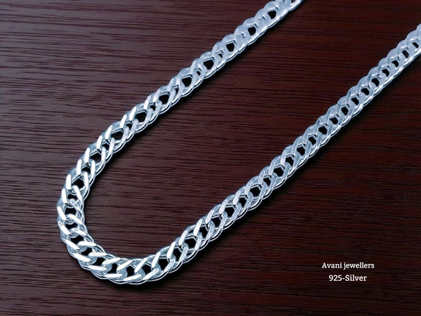 Silver Gents Chain - 20, 10.9