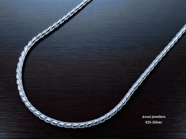 Silver Gents Chain - 20, 7.84