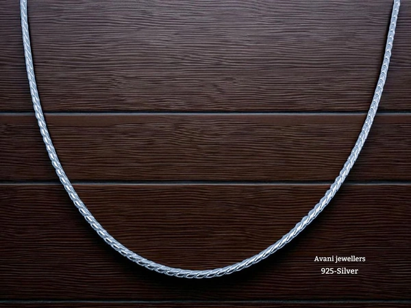Silver Gents Chain - 20, 7.84
