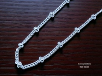 Silver Gents Chain - 16, 3.64