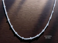 Silver Gents Chain - 16, 3.64