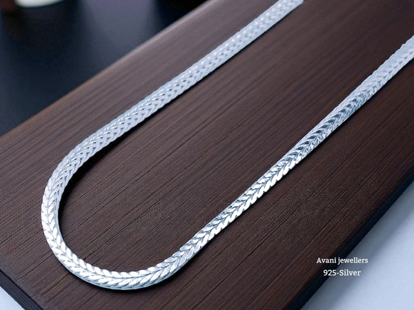 Silver Gents Chain - 24, 6.35