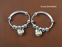 Silver Baby Plain Kade - 17.79, Adjustable