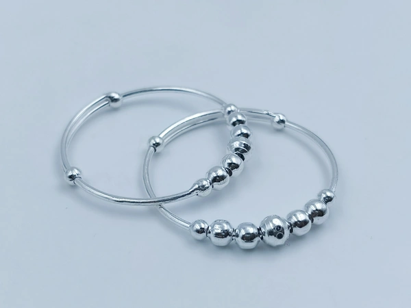 Silver Baby Plain Kade - 10.9, Adjustable