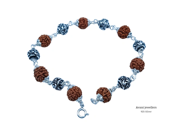 Silver Gents Bracelet - 7.5 inch, 5.31