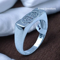 Silver Gents Fancy Rings - 4.08, 19