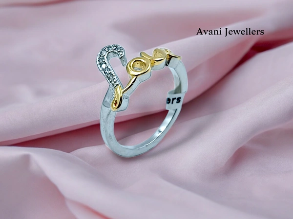 Silver Ladies Fancy Ring - 2.2, 13