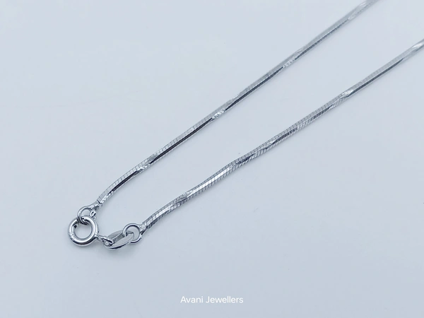 Silver Italian Chain - 20-Inch