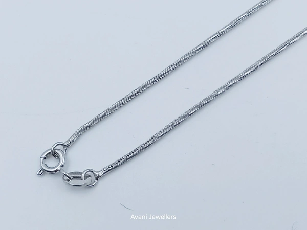 Silver Italian Chain - 4.73, 20-Inch