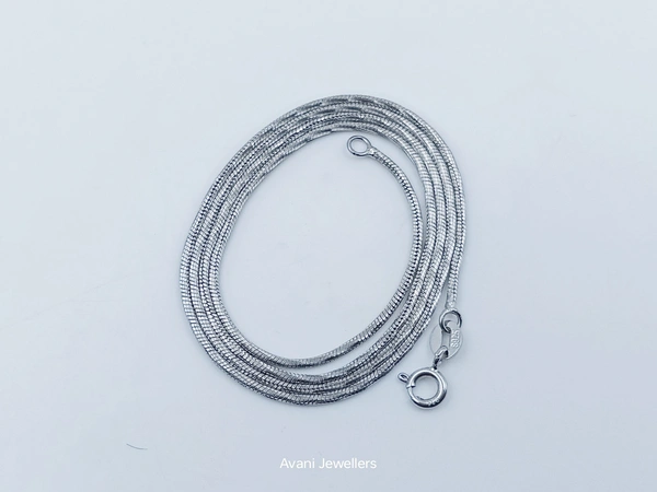 Silver Italian Chain - 4.73, 20-Inch