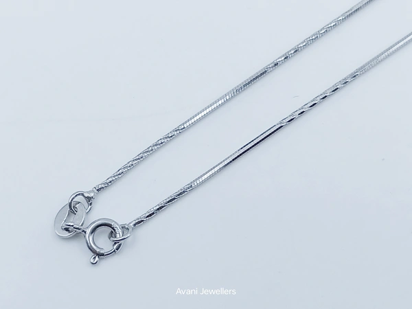 Silver Italian Chain - 20-Inch