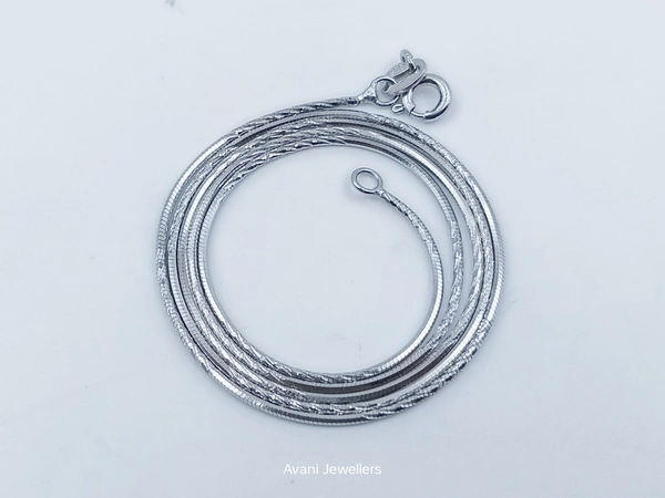 Silver Italian Chain - 3.08, 20-Inch