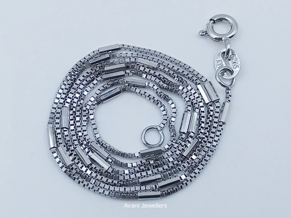 Silver Italian Chain - 2.29, 20-Inch