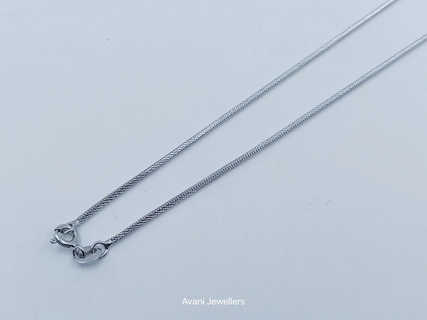 Silver Italian Chain - 20-Inch