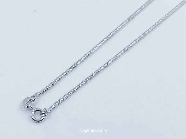 Silver Italian Chain - 5.15, 20-Inch