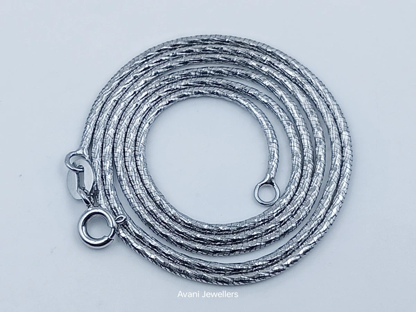 Silver Italian Chain - 5.15, 20-Inch