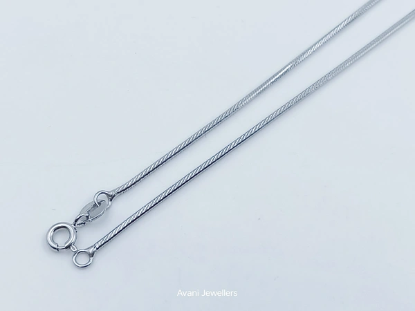 Silver Italian Chain - 4.93, 20-Inch
