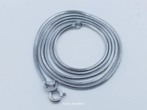 Silver Italian Chain - 4.93, 20-Inch