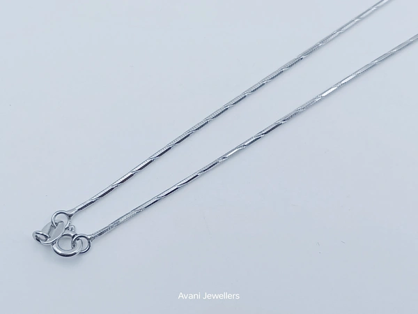 Silver Italian Chain - 20-Inch