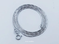 Silver Italian Chain - 3.18, 20-Inch