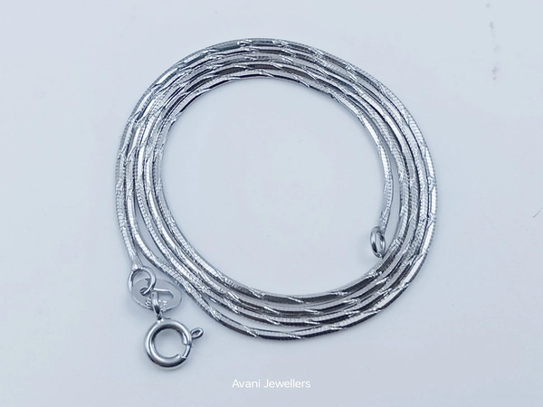 Silver Italian Chain - 3.18, 20-Inch