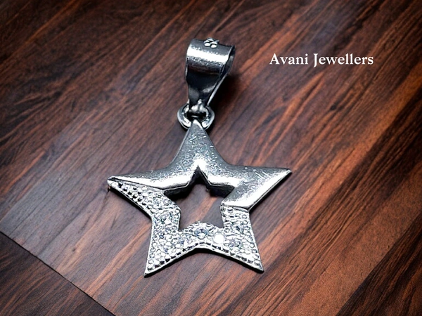 Silver Ladies Fancy Pendant - 1.23