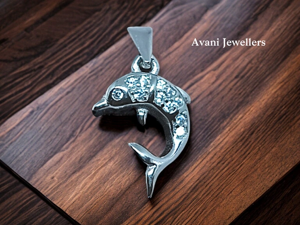 Silver Ladies Fancy Pendant - 1.23