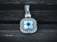 Silver Ladies Fancy Pendant - 3.22