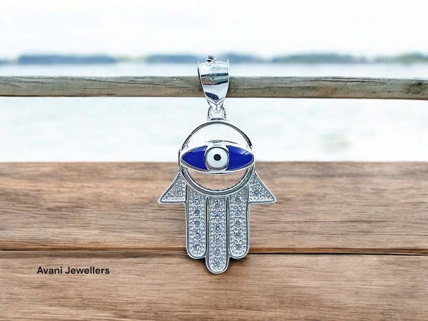 Silver Ladies Fancy Pendant - 2.43