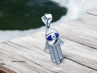 Silver Ladies Fancy Pendant - 2.43