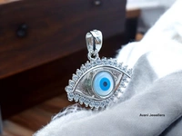 Silver Ladies Fancy Pendant - 3.59