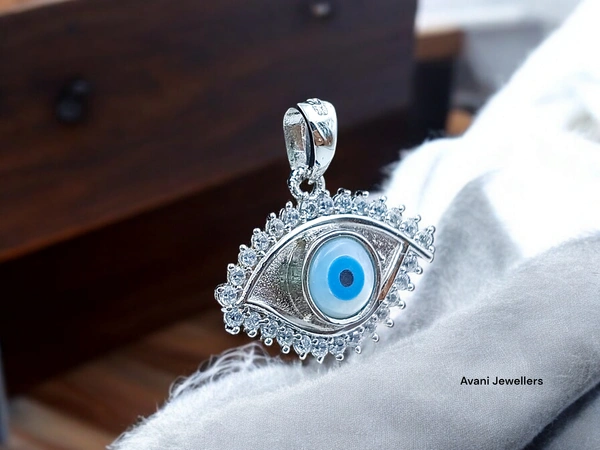 Silver Ladies Fancy Pendant - 3.59