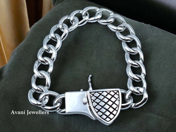 Silver Gents Bracelet - 44.16, 9