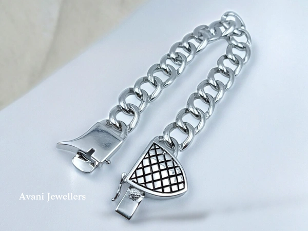Silver Gents Bracelet - 44.16, 9