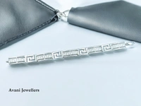 Silver Gents Bracelet - 20.4, 8.5 Inch
