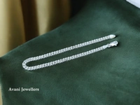 Silver Gents Bracelet - 5.6, 8.5 Inch
