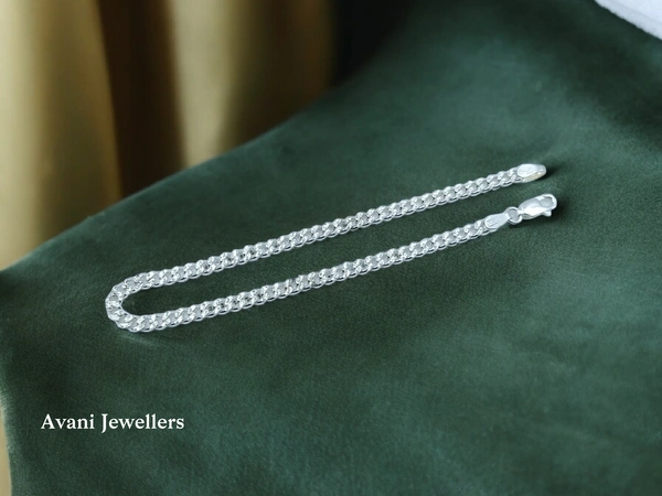Silver Gents Bracelet - 5.6, 8.5 Inch