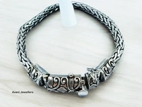 Silver Gents Bracelet - 41.93, 8 Inch