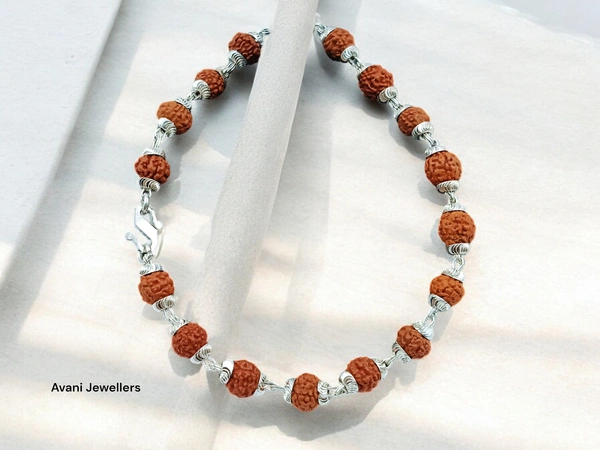 Silver Gents Bracelet - 5.12, 8 Inch