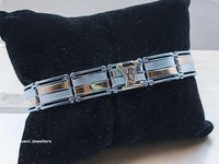 Silver Gents Bracelet - 31.11, 8.2 Inch