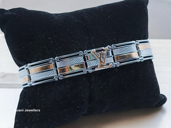 Silver Gents Bracelet - 31.11, 8.2 Inch