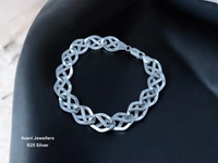Silver Gents Bracelet - 12.72, 8.5 Inch