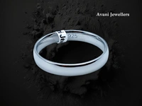 Silver Gents Bands - 3.38
