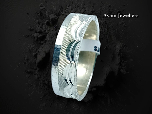 Silver Gents Bands - 3.26, 13.5