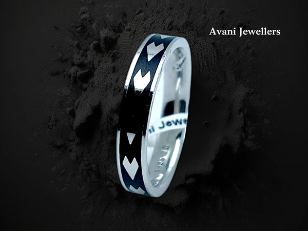 Silver Gents Bands - 3.8, 22