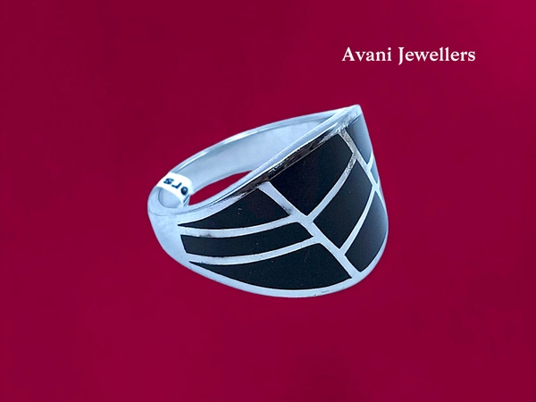 Silver Gents Plain Ring - 7.98, 23