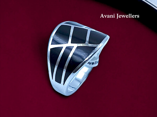 Silver Gents Plain Ring - 7.98, 23