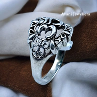 Silver Gents Plain Ring - 5.22, 28