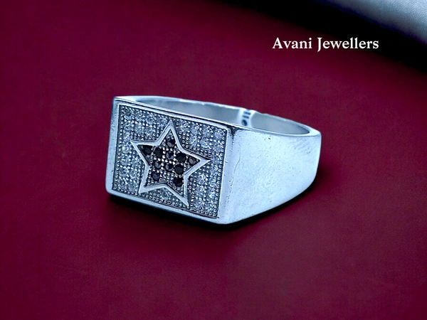 Silver Gents Fancy Rings - 5.94, 26